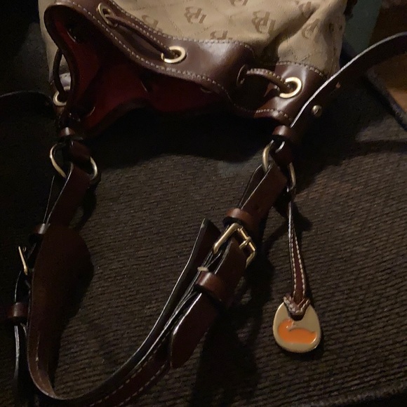 Authentic Dooney & Bourke small drawstring purse - Picture 2 of 3